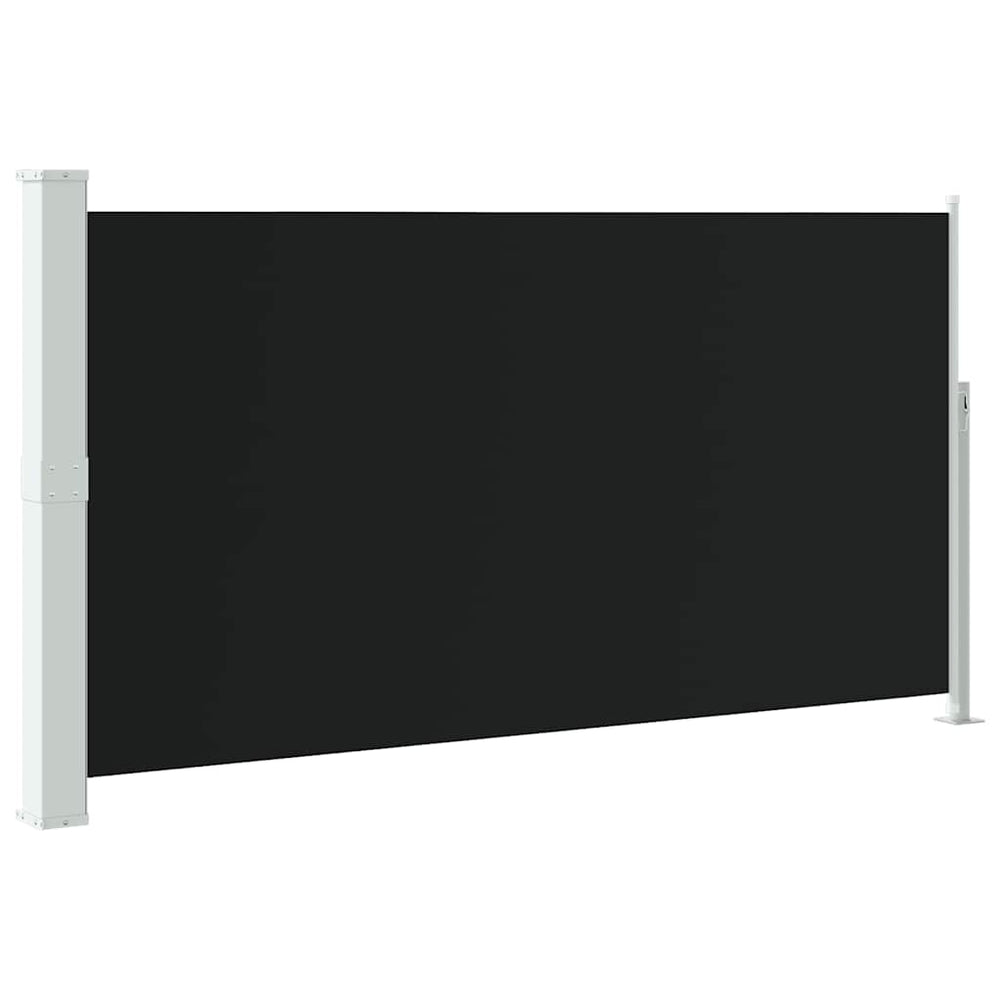 Seitenmarkise 160x300 cm Schwarz