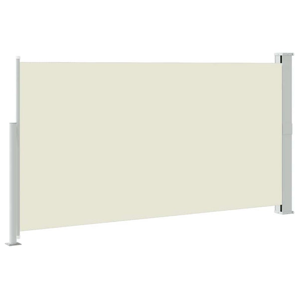 Seitenmarkise 160x300 cm Cremeweiß