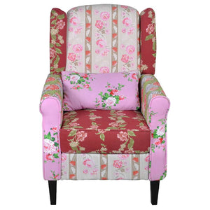 Sessel mit Patchwork-Design Stoff