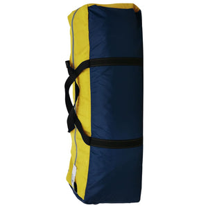 9-Personen Campingzelt Blau/Gelb