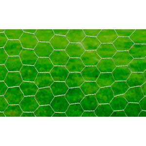 Maschendraht Verzinkter Stahl 25x0,5 m Silbern