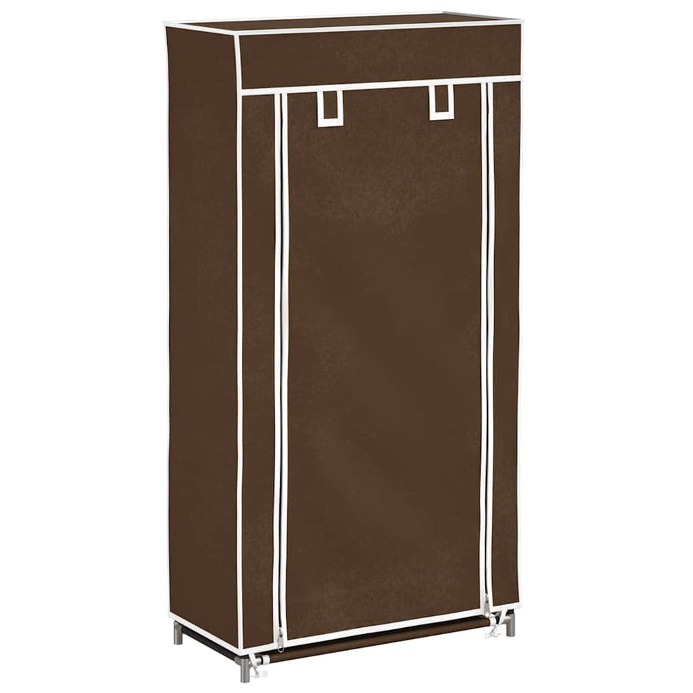 Schuhregal Schuhschrank 5 Ablagen Braun