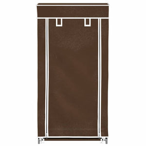 Schuhschrank Schuhregal Schuhablage 5 Schicht 58 x 28 x 106 cm Braun