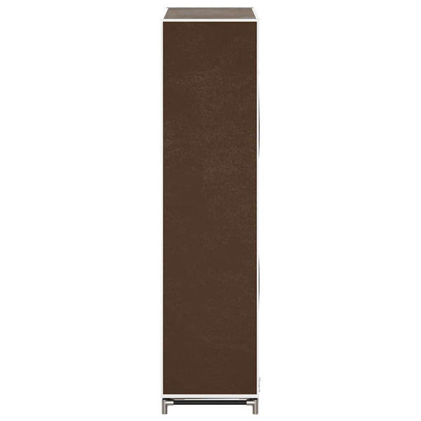 Schuhschrank Schuhregal Schuhablage 5 Schicht 58 x 28 x 106 cm Braun