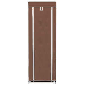 Schuhschrank Schuhregal 8 Schicht 57 x29 x162 cm Braun
