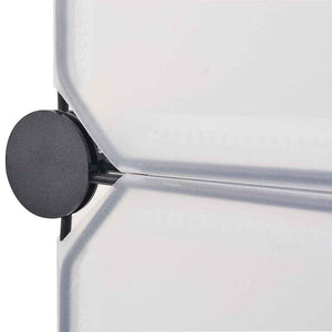 Modularer Schrank 14 Fächer Weiß