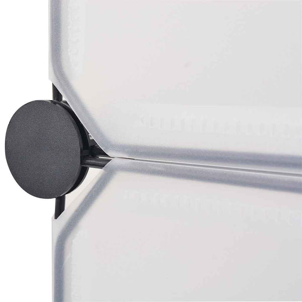 Modularer Schrank 14 Fächer Weiß