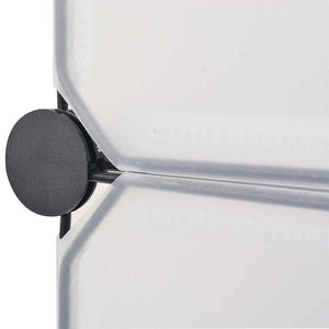 Modularer Schrank 18 Fächer Weiß