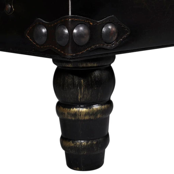 Banc Coffre de rangement long Banc de rangement Ottoman Marron