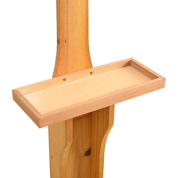 Gartendusche aus Holz