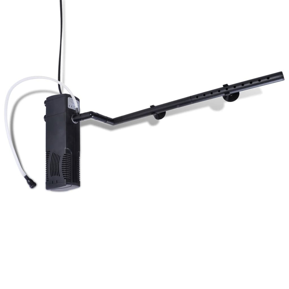Pompe filtre à charbon actif filtre d'aquarium Aquafilter 800L/h