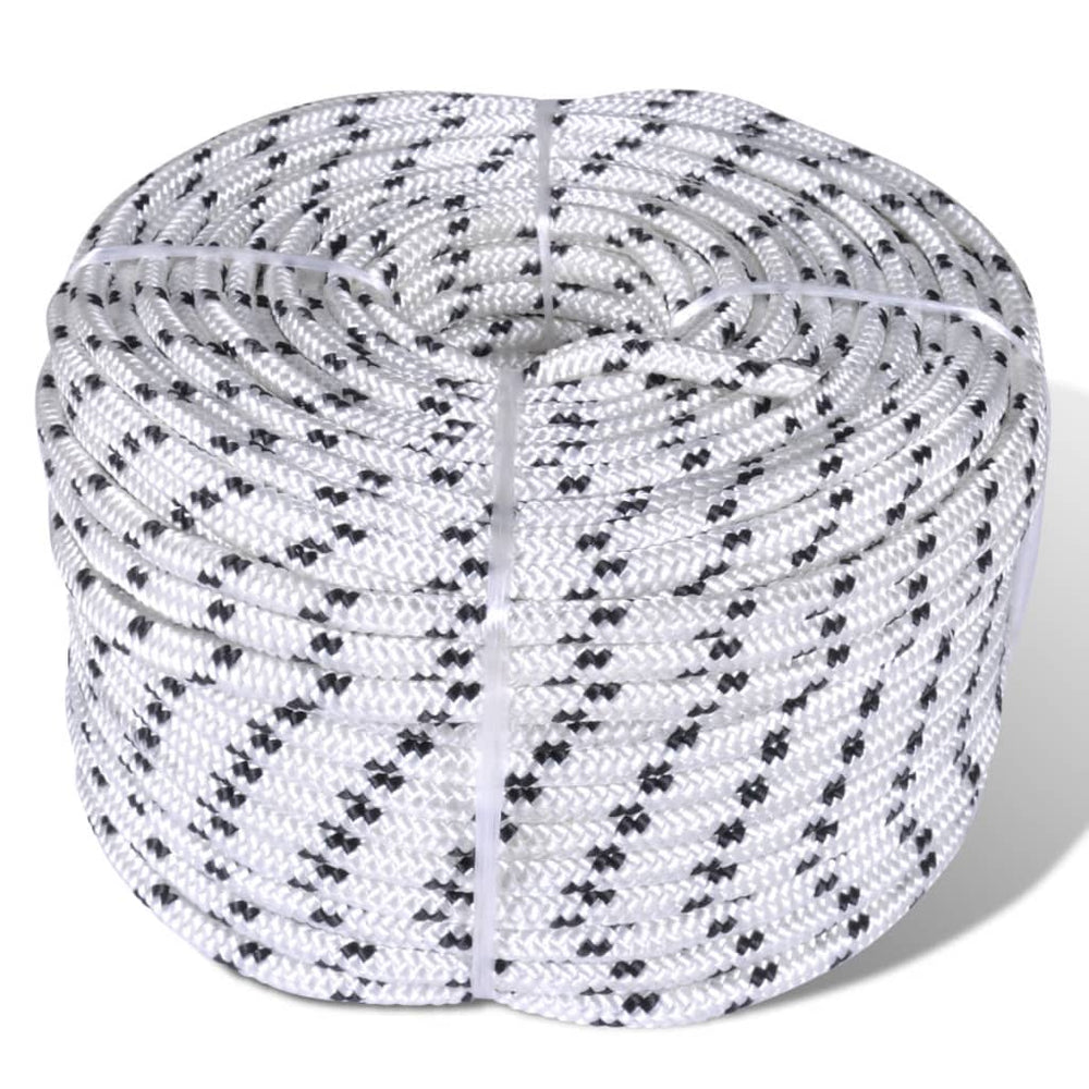 Geflochtene Polyester Bootsleine 10 mm x 50 m
