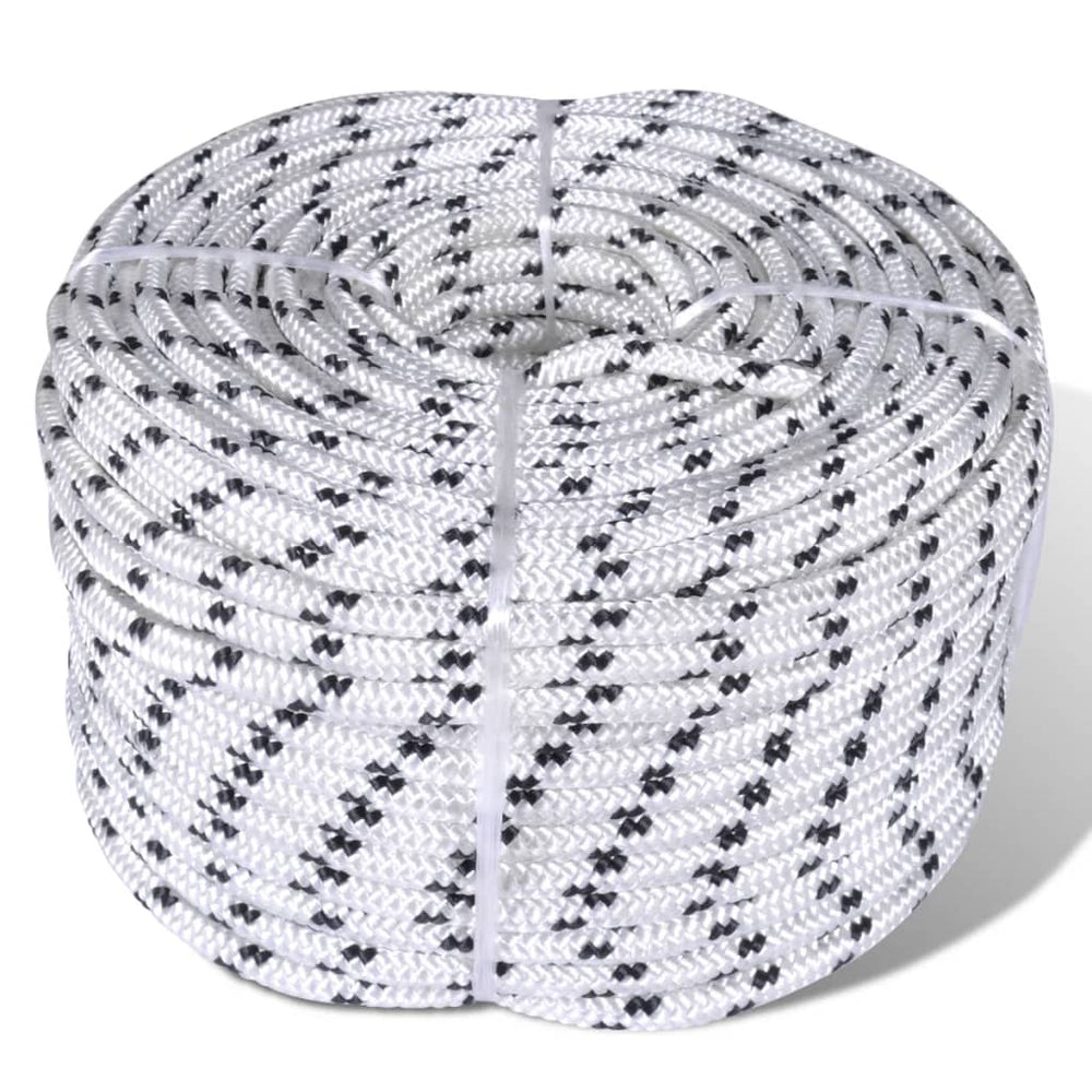 Geflochtene Polyester Bootsleine 12 mm x 50 m