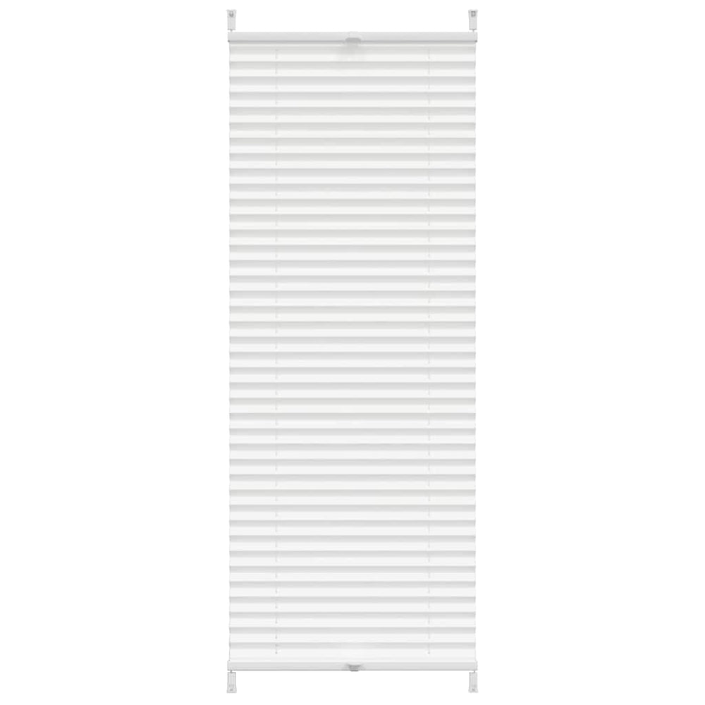 vidaXL Store plissé occultant 60x100 cm blanc