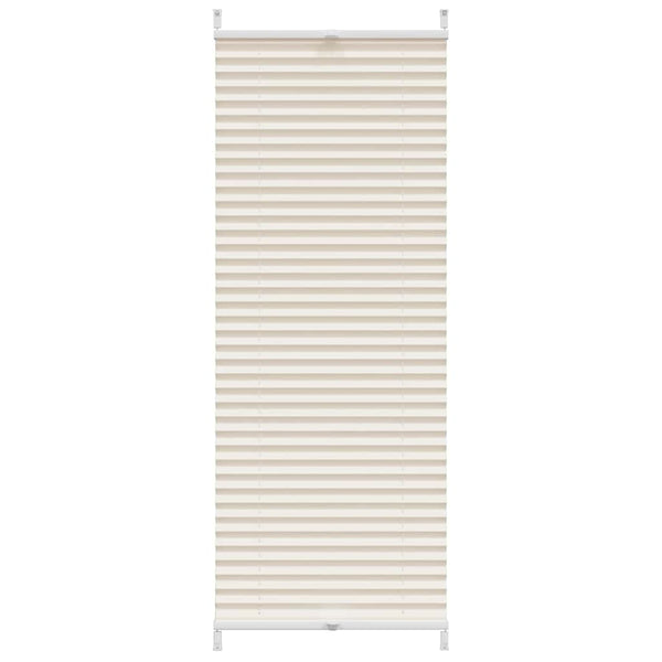 Store plissé 60x125cm Crème