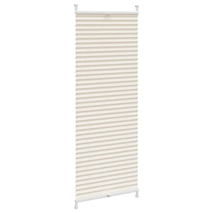 Store plissé 60x125cm Crème