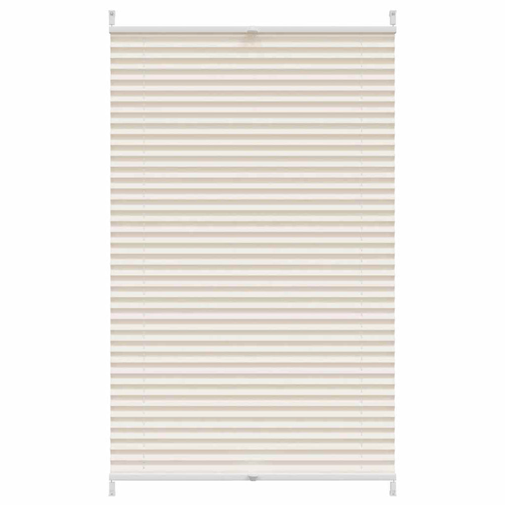 Plissee Faltrollo Rollo Plisseerollo 70x125cm Creme