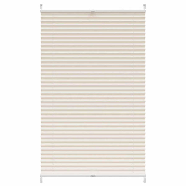 Plissee Faltrollo Rollo Plisseerollo 80x100cm Creme