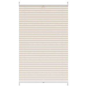 Plissee Faltrollo Rollo Plisseerollo 80x100cm Creme
