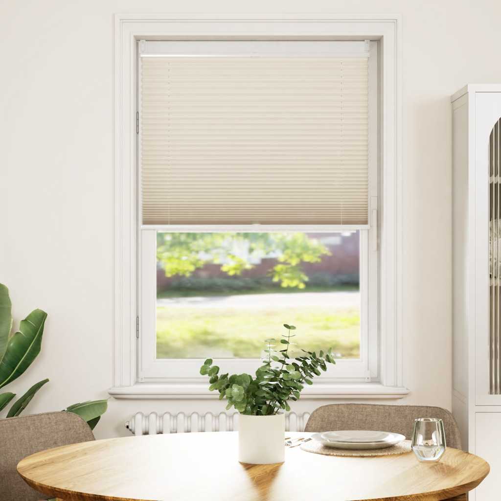 Plissee Rollo 80x150cm Creme