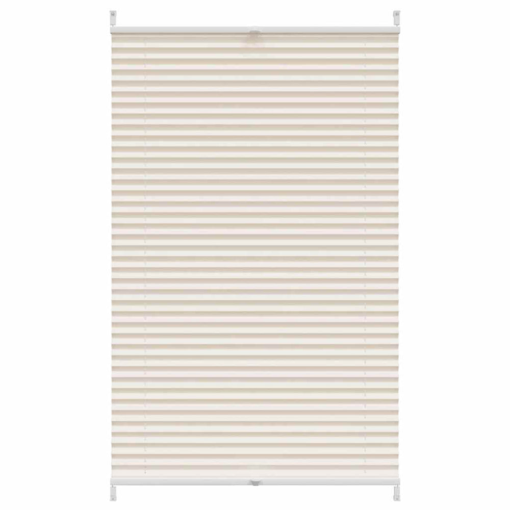 Plissee Rollo Creme 90x150cm ohne Bohren