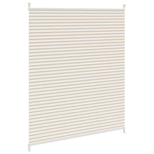 Plissee Faltrollo Rollo Plisseerollo 100x125cm Creme