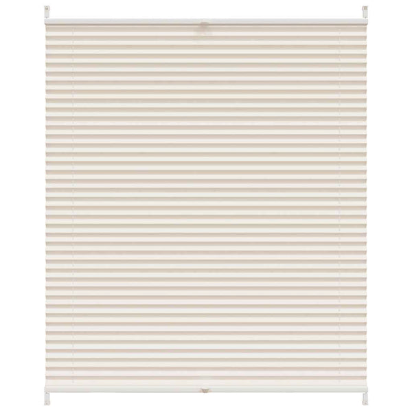 Plissee Faltrollo Rollo Plisseerollo 110x100cm Creme