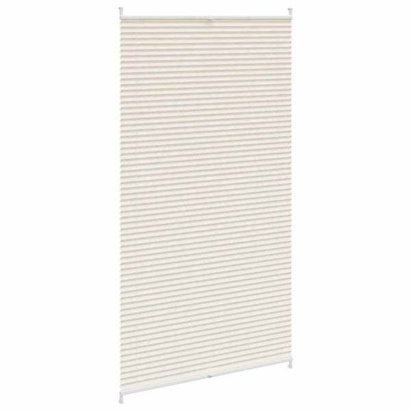 Plissee Faltrollo Rollo Plisseerollo 110x200cm Creme