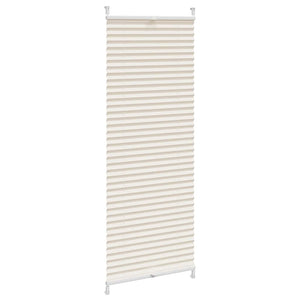 Plissee Faltrollo Rollo Plisseerollo 40x125cm Creme