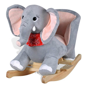 Schaukeltier Elefant Plüsch