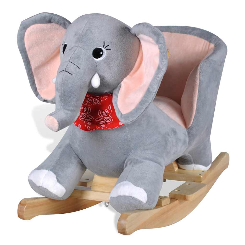 Schaukeltier Elefant Plüsch
