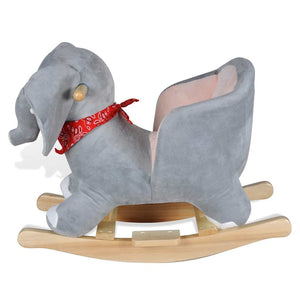 Schaukeltier Elefant Plüsch