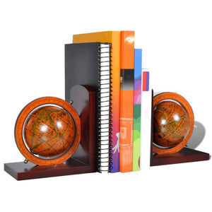 Globus Buchstützen, 2er-Set