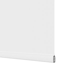 Verdunkelungsrollo Weiß 44,4x100cm