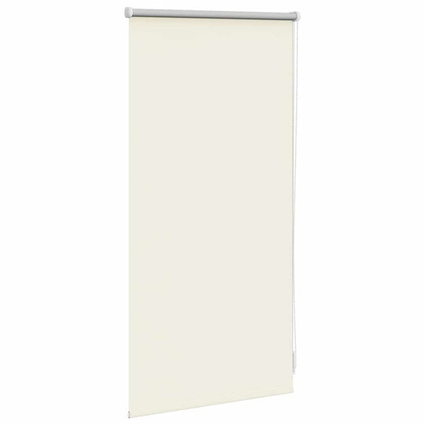 Verdunkelungsrollo 44,4x100 cm Gebrochen Weiß
