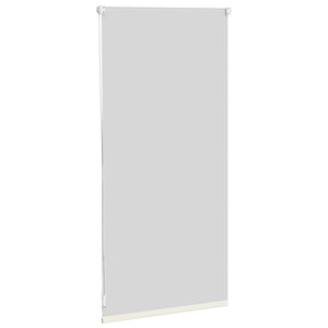 Verdunkelungsrollo 44,4x100 cm Gebrochen Weiß