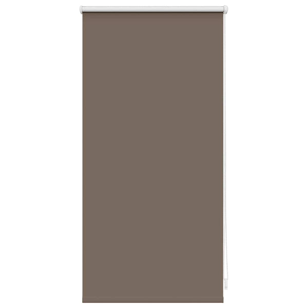 Verdunkelungsrollo 44,4 x 100 cm, Stoffbreite 40 cm, Kaffeebraun