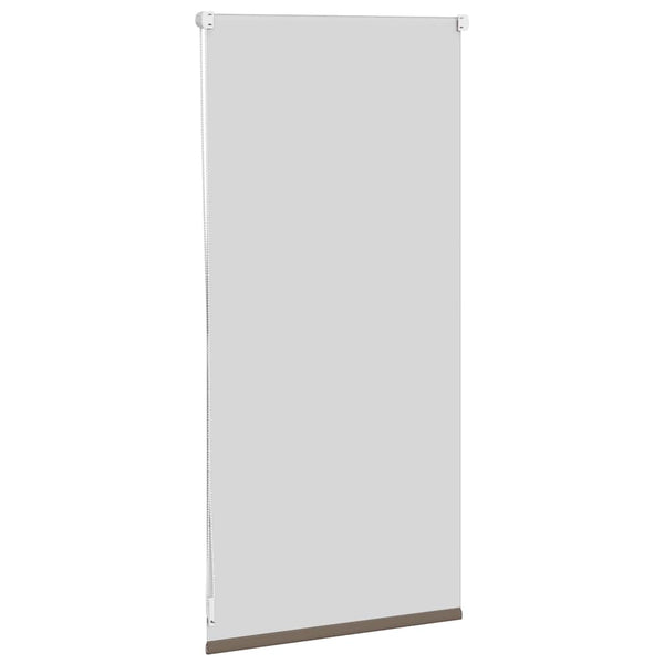 Verdunkelungsrollo 44,4 x 100 cm, Stoffbreite 40 cm, Kaffeebraun