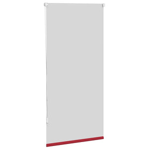 Verdunkelungsrollo 64,4 x 120 cm, Stoffbreite 60 cm, Rot