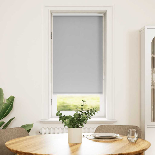 Verdunkelungsrollo 64,4 x 120 cm, Stoffbreite 60 cm, Grau