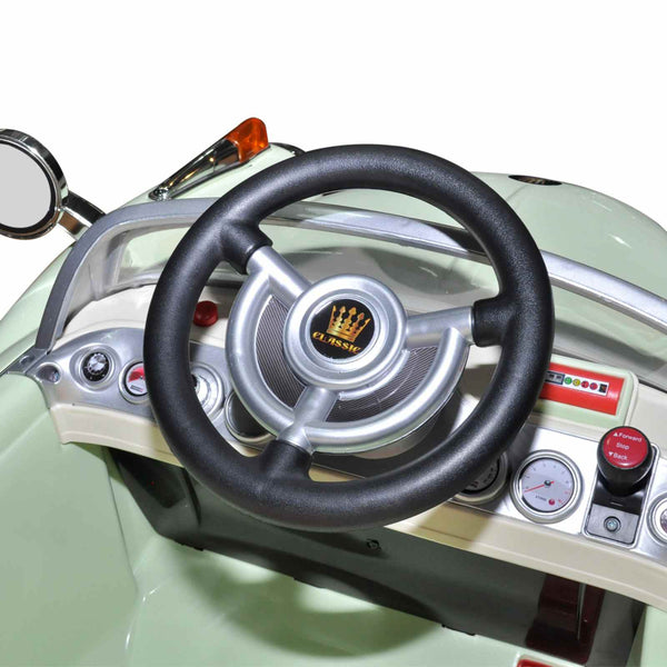 Elektrisches Kinderfahrzeug Grün