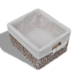 vidaXL Commode avec 3 paniers Marron