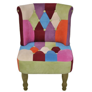 Französischer Stuhl Patchwork-Design