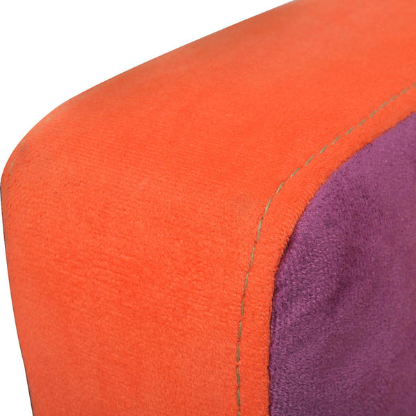 Patchwork Würfel Sessel Stoff