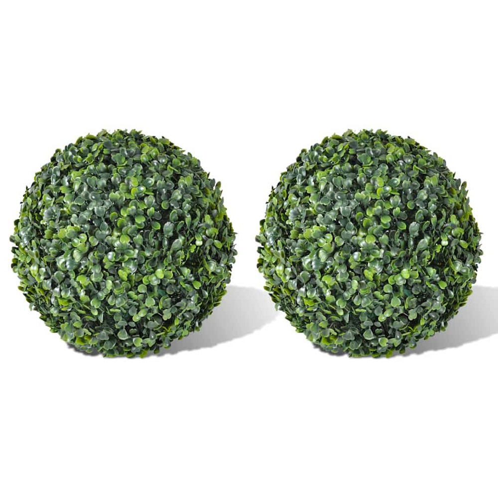 Künstliche Buchsbaumkugeln, 2er Set, 35cm