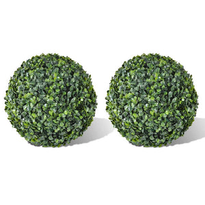 Künstliche Buchsbaumkugeln, 2er Set, 35cm