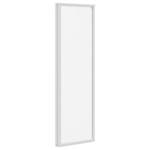 Duschwand 141 x 132 cm 3 Paneele Faltbar