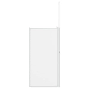 Duschwand L-Form 70x120x137 cm 4-teilig Faltbar