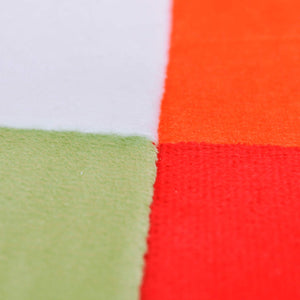 Patchwork Sessel mit Verchromten Beinen