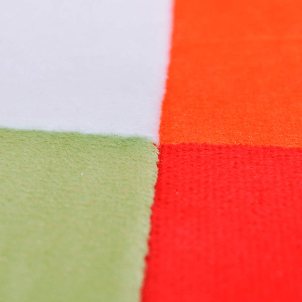 Patchwork Sessel mit Verchromten Beinen